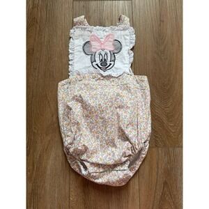 Custom Embroidered Minnie 3T Sunsuit